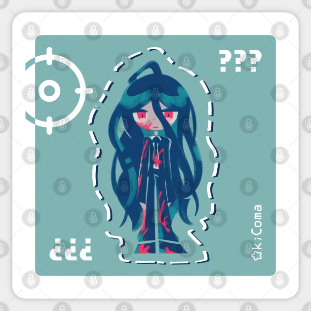 Izuru Kamukura Sticker by OkiComa